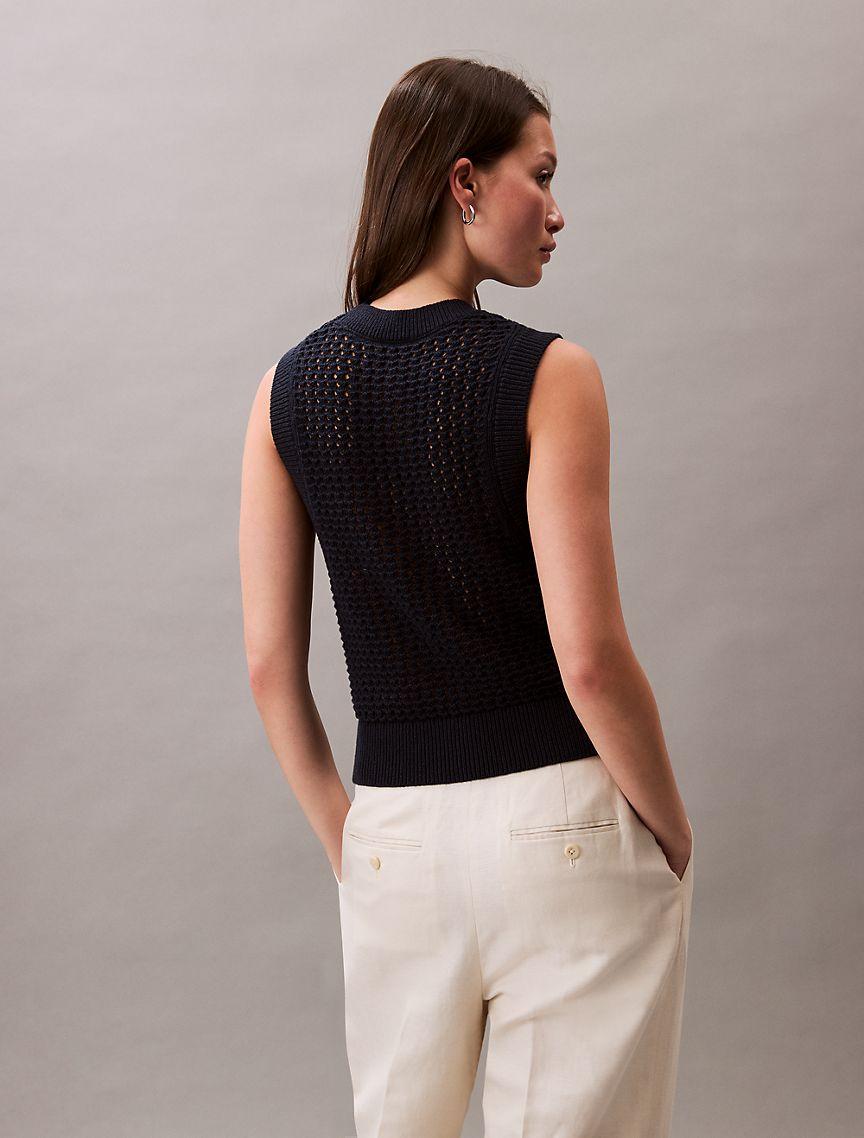 Open Stitch Tank Top Product Image