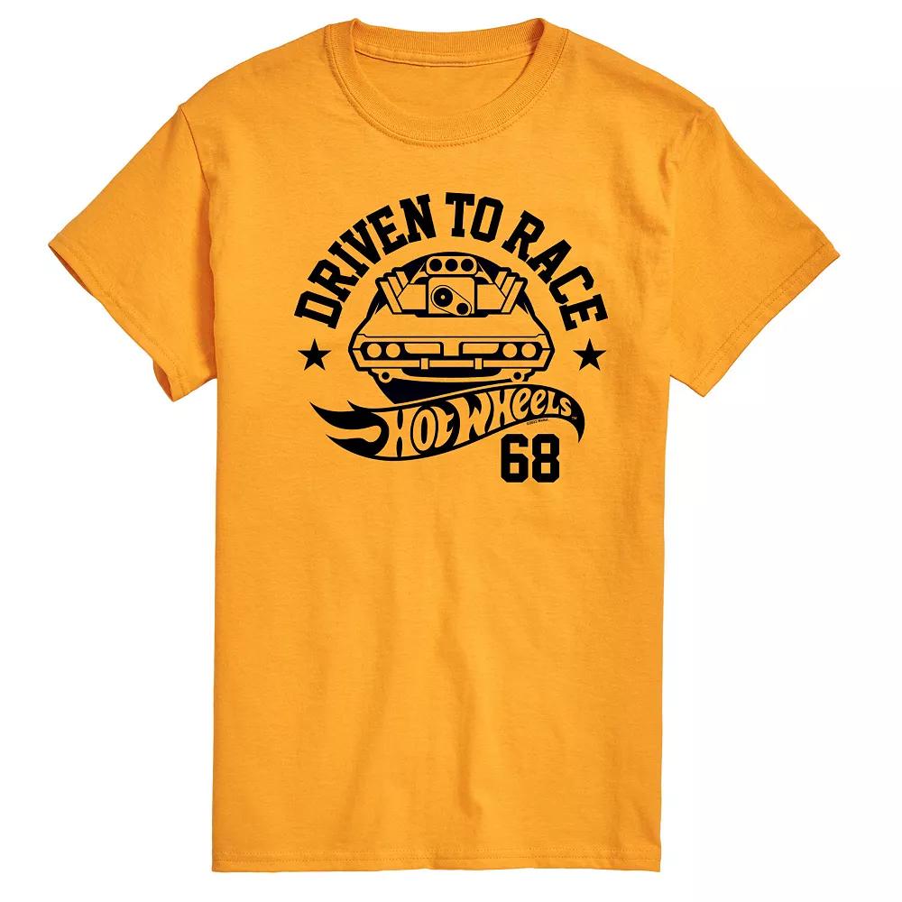 Men's Hot Wheels Driven To Race Graphic Tee,  Product Image