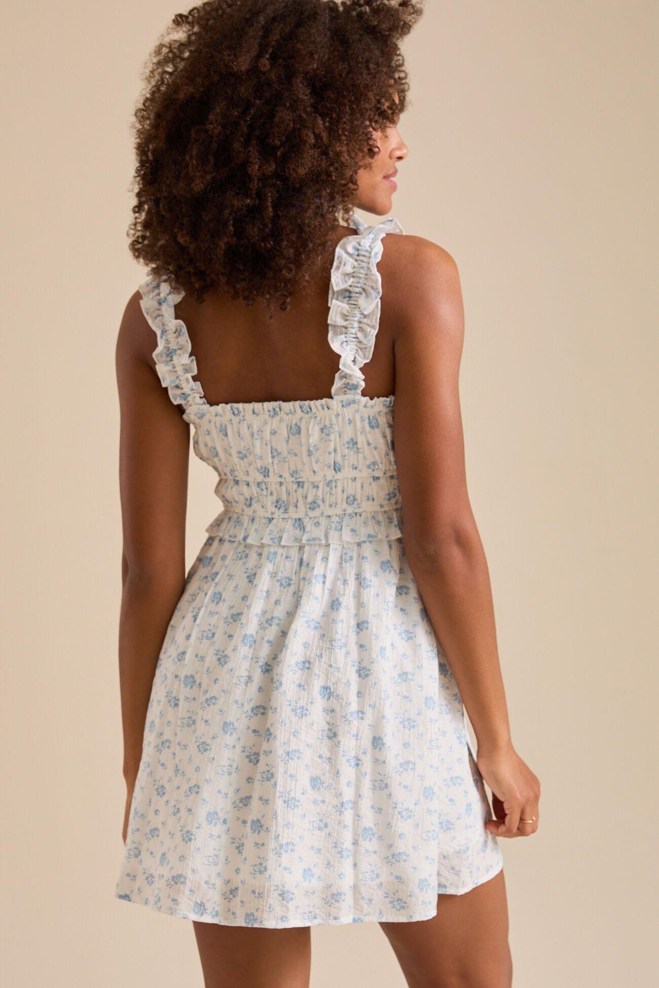Emmy Floral Mini Dress Product Image