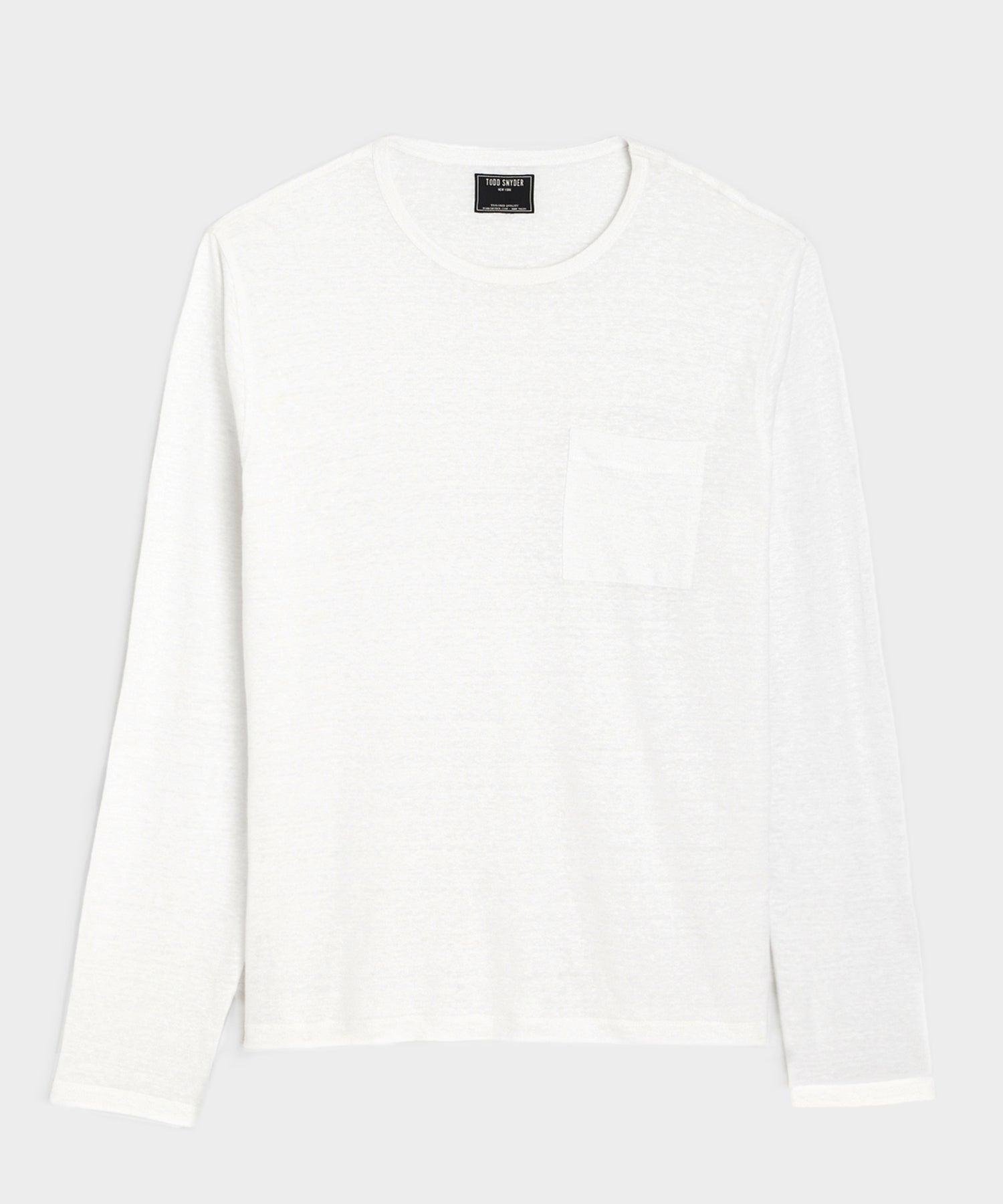 Linen Jersey Pocket Tee Product Image