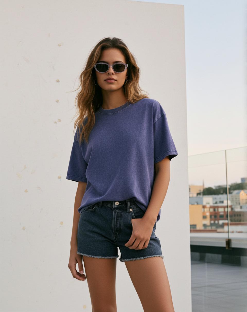 Classic Cross Graphic Oversized Hoodie Product Image