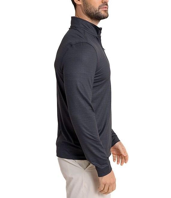 Southern Tide Performance Stretch Cruise Geo Print Quarter-Zip Pullover Product Image