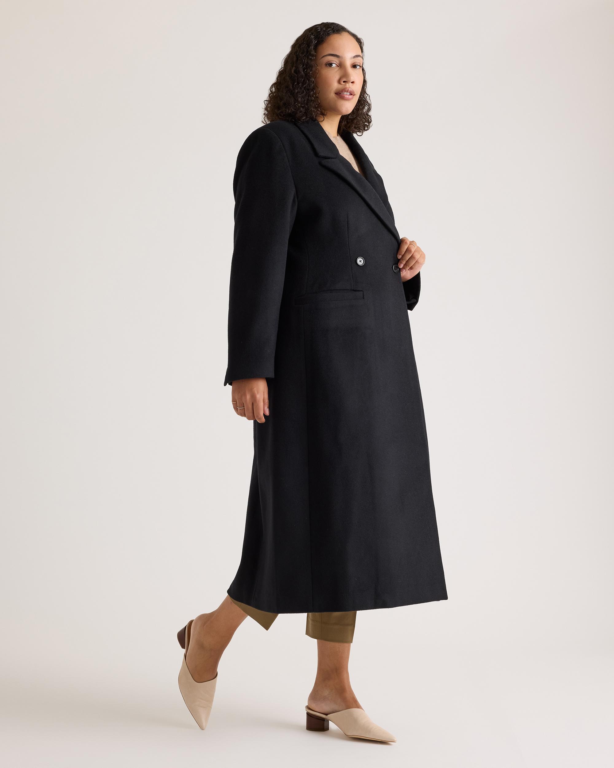 Quince | Women's Italian Wool Tailored Coat Wool/Nylon Product Image