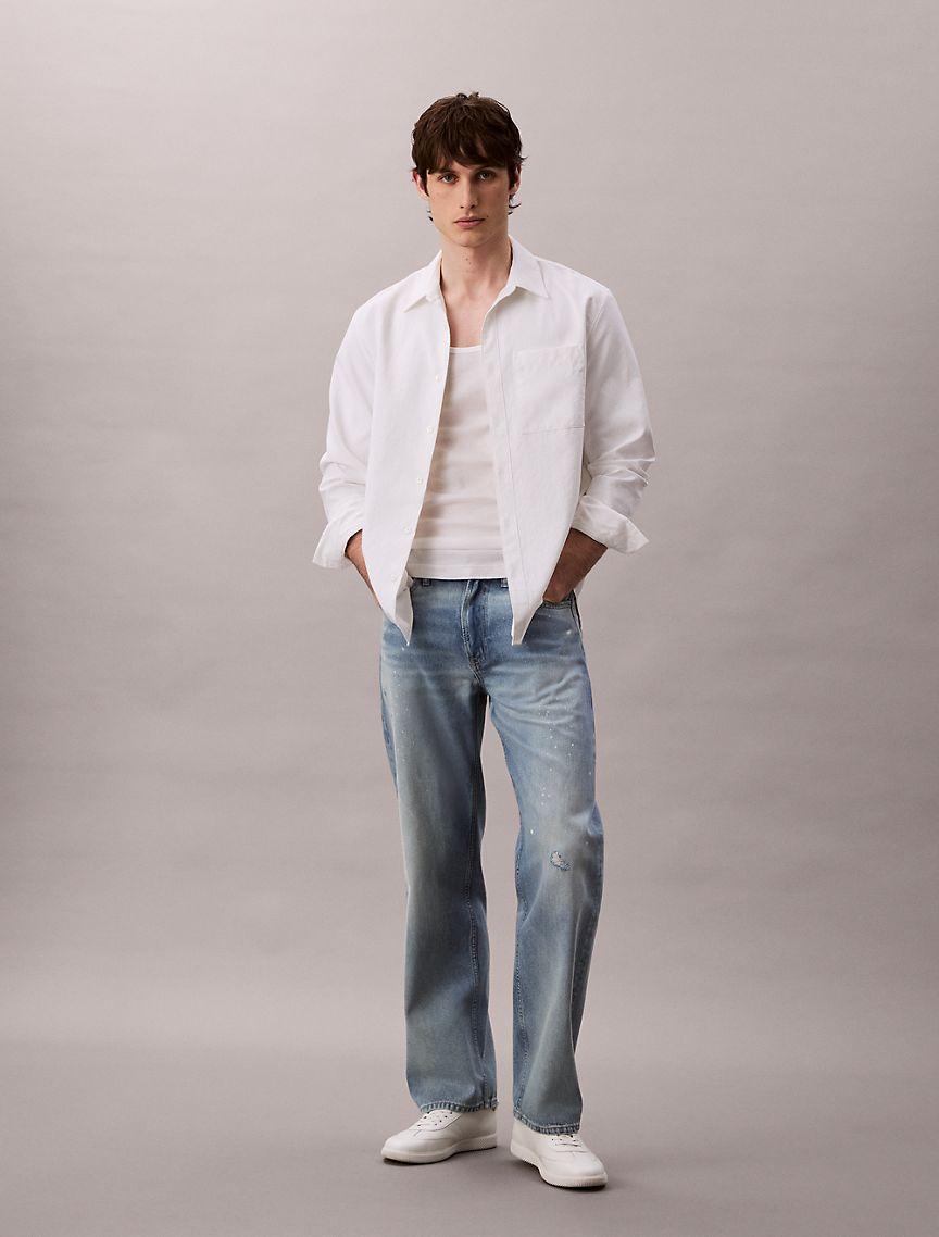 90s Straight Fit Cooling Jeans Product Image