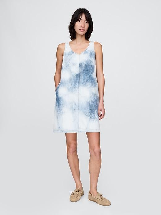 UltraSoft Denim Mini Dress Product Image