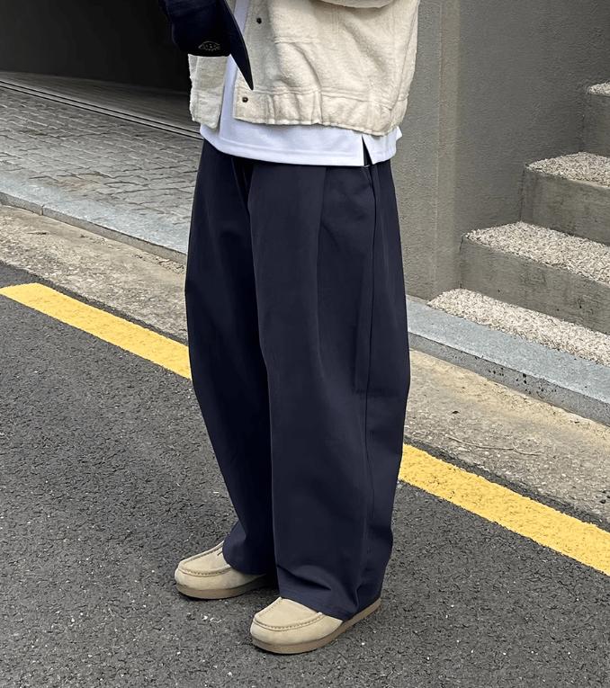 RT No. 10875 WORKWEAR CASUAL STRAIGHT PANTS Product Image