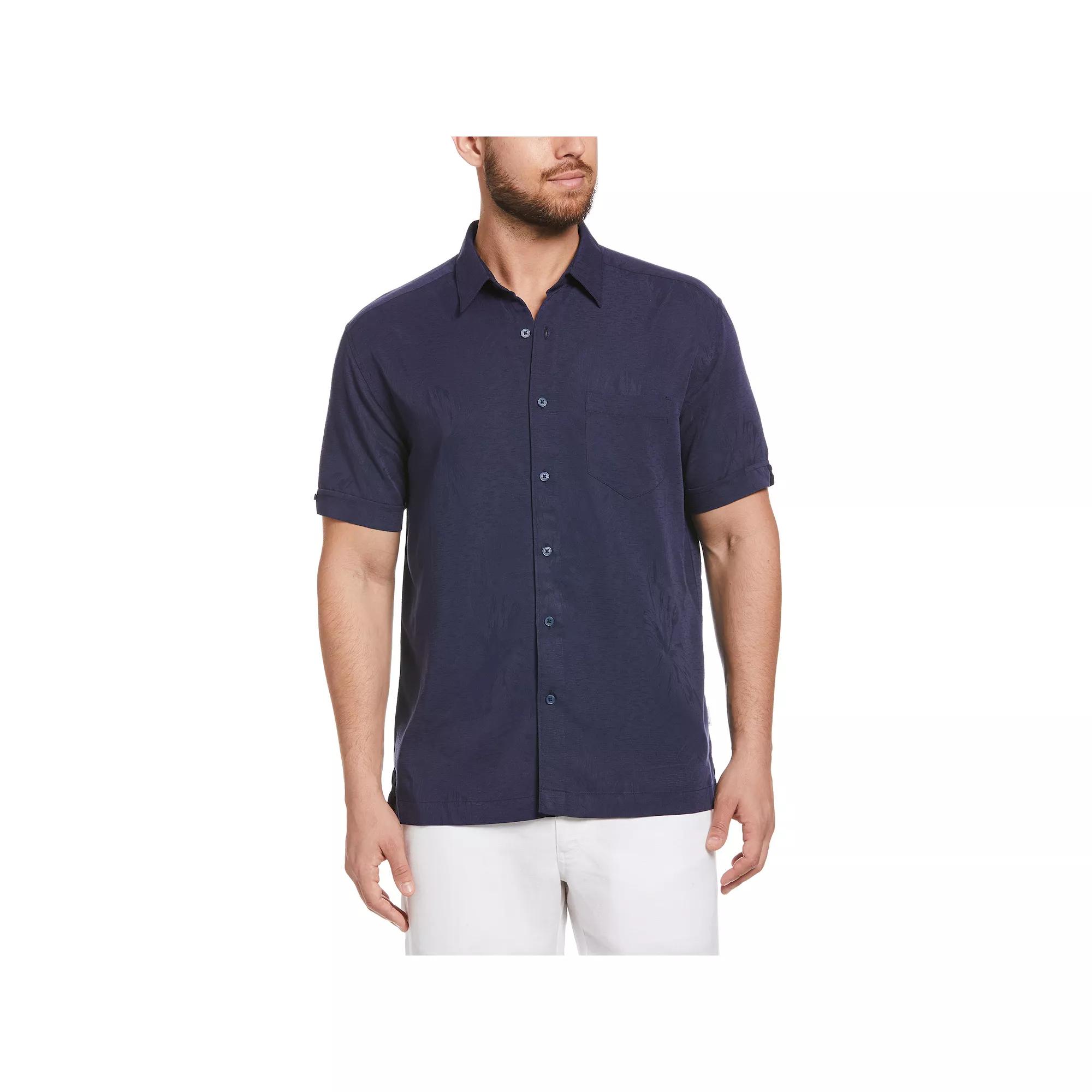 Men's Cubavera Short Sleeve Button-Down Shirt,  Product Image