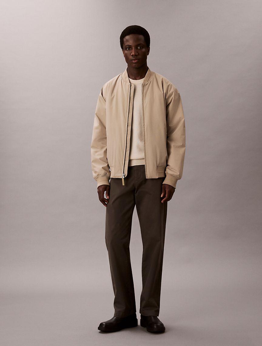 Matte Classic Bomber Jacket Product Image