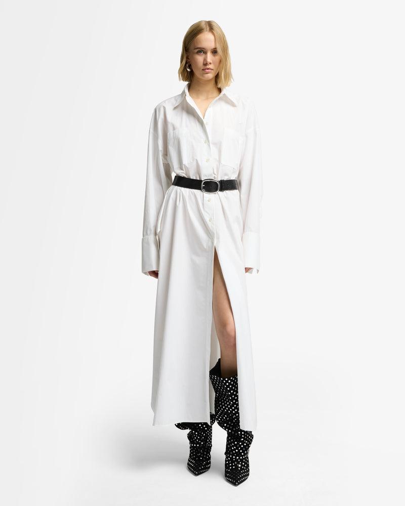 Poplin Maxi Shirtdress Product Image