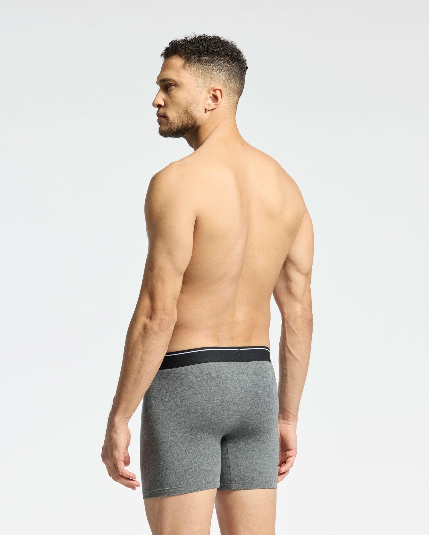 MENS SOLID KNIT 2 PACK BOXER BRIEF - B6V906ARCM Male Product Image