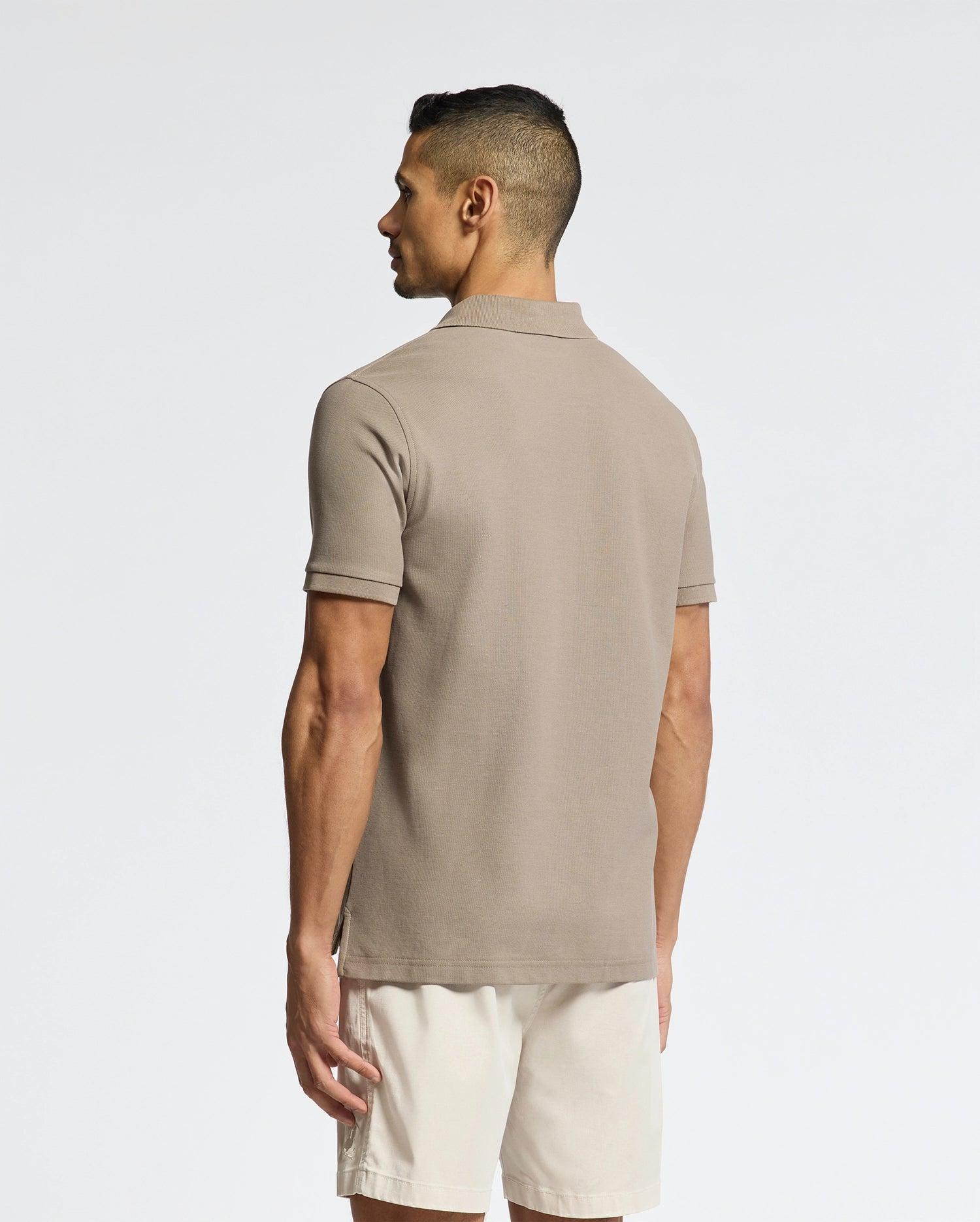 MENS CLASSIC PIQUE POLO SHIRT - B6K001CRPC Male Product Image