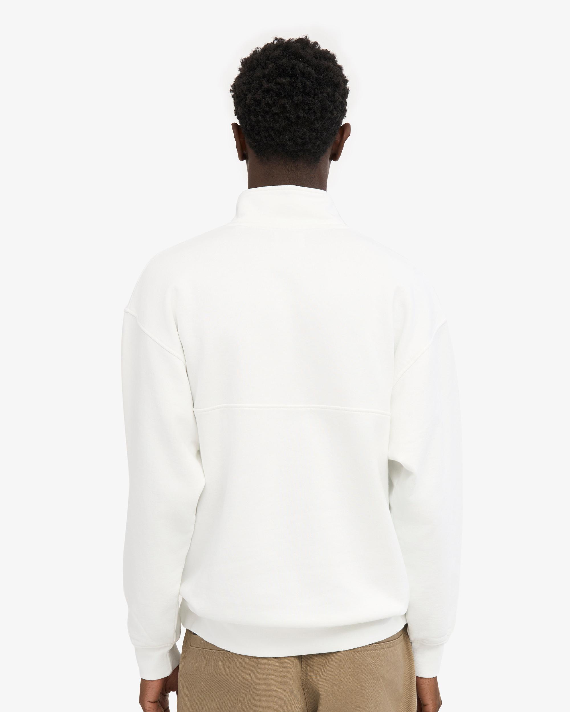 Organic Quarter Zip - Optical White Product Image