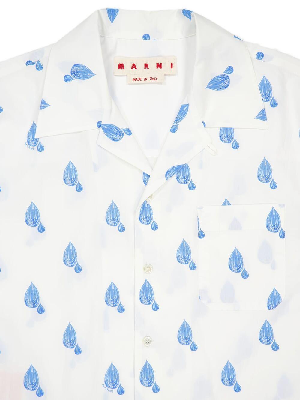 printed short-sleeves shirt Product Image