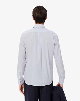 Regular Fit Striped Poplin Shirt Product Image