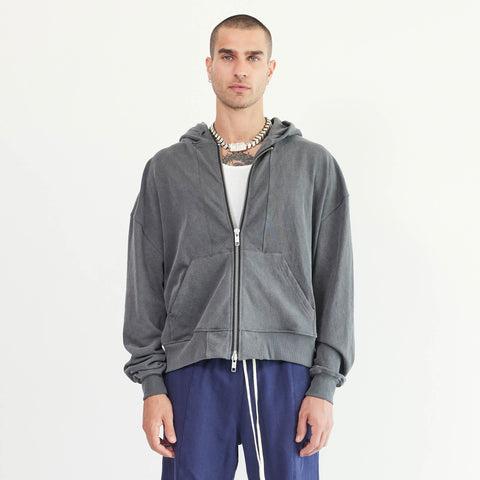 surplus zip hoodie / vintage black Product Image