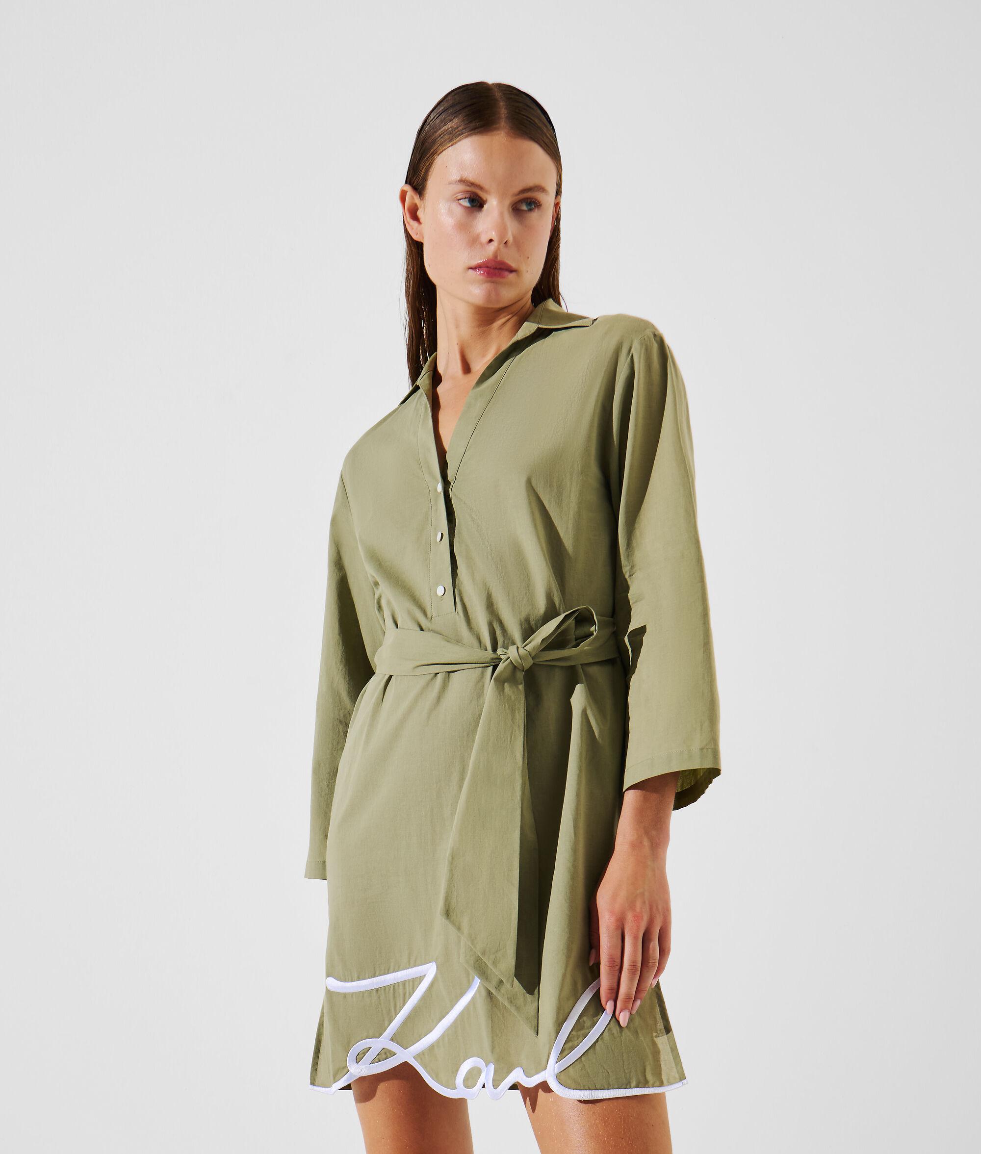 K/SIGNATURE BEACH SHIRT DRESS Product Image