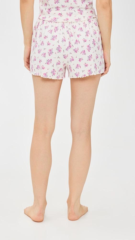 Z Supply Amour Ditsy Shorts | Shopbop Product Image