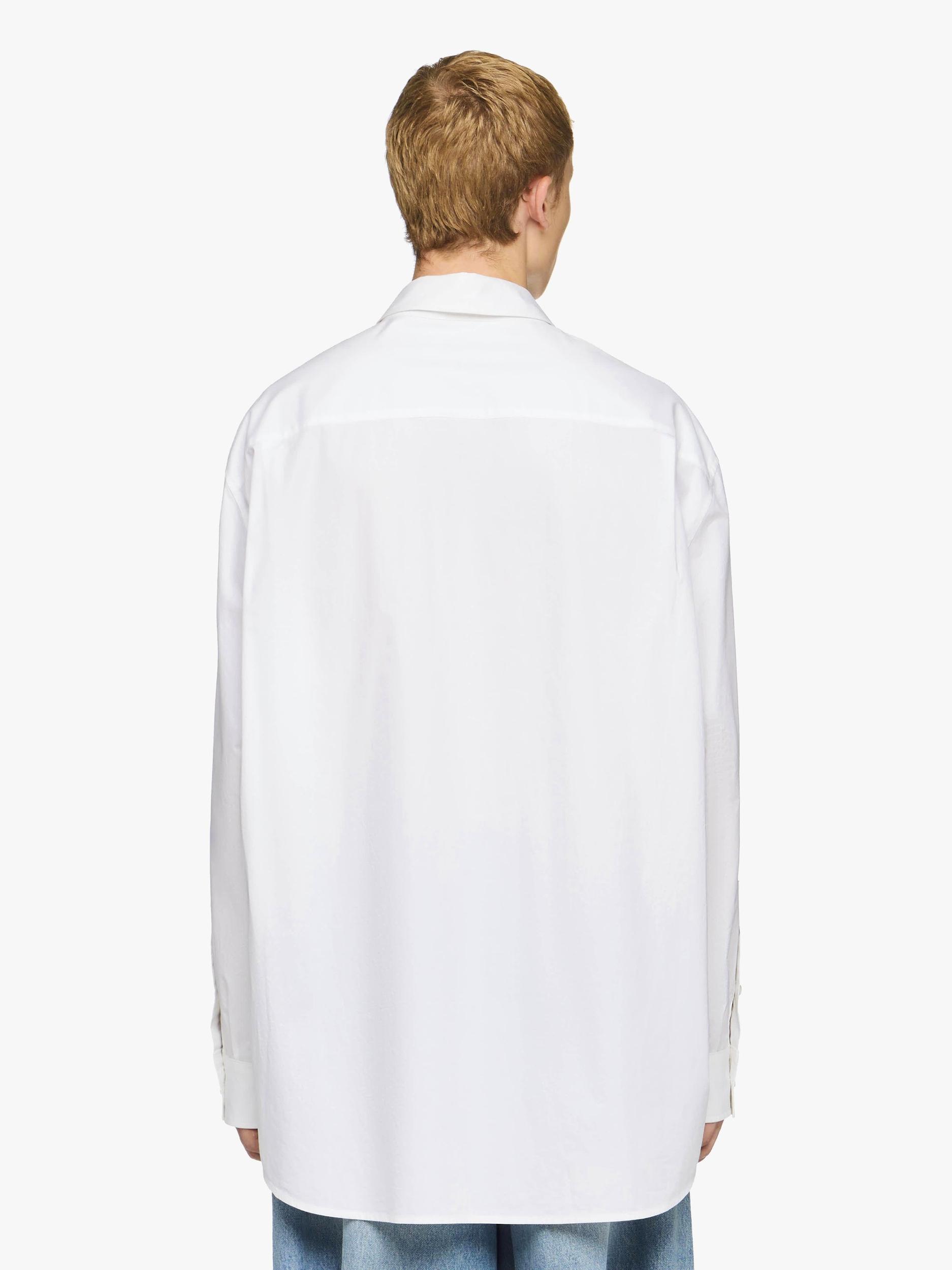 LACE APPLIQUE SHIRT Product Image