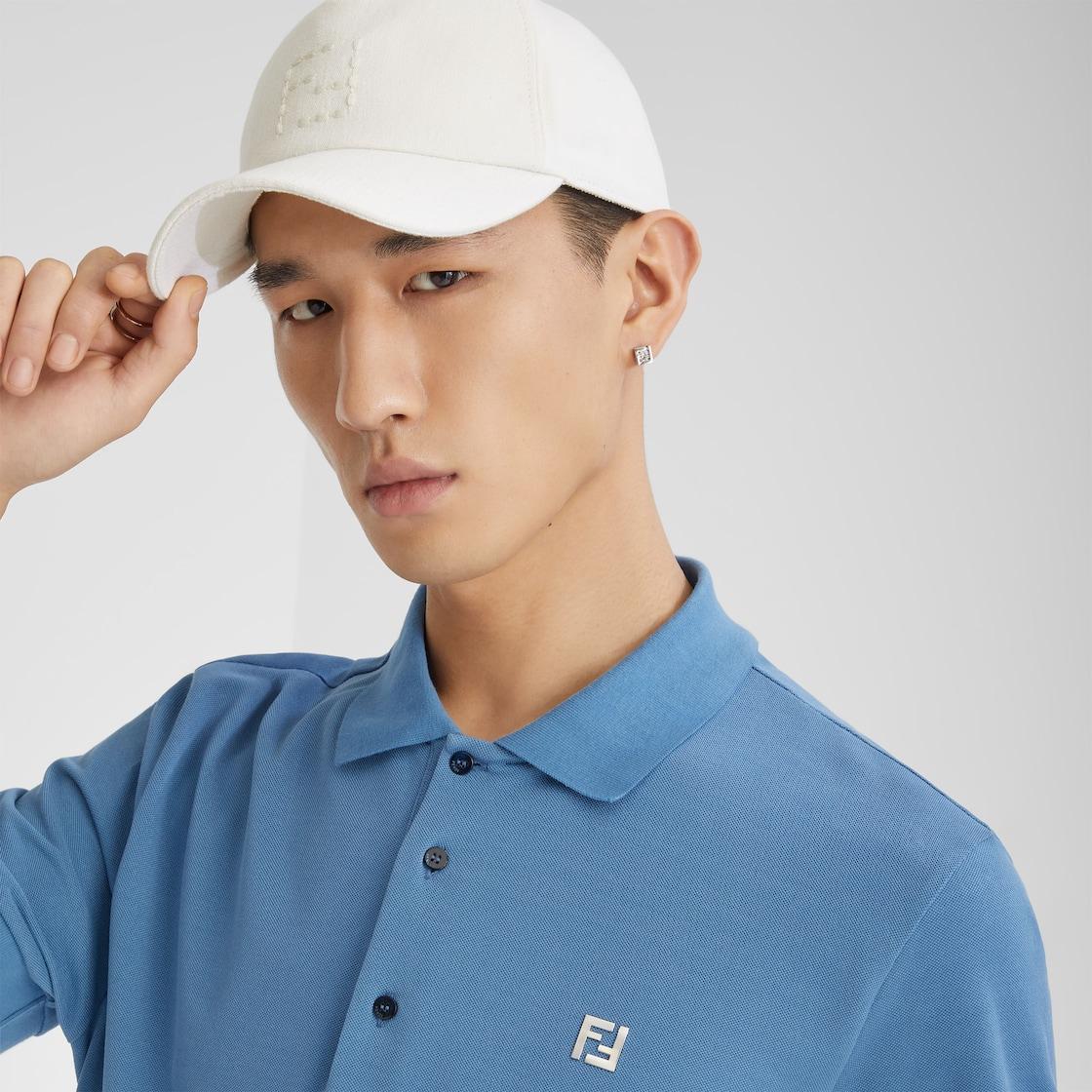 HatWhite canvas baseball cap Product Image