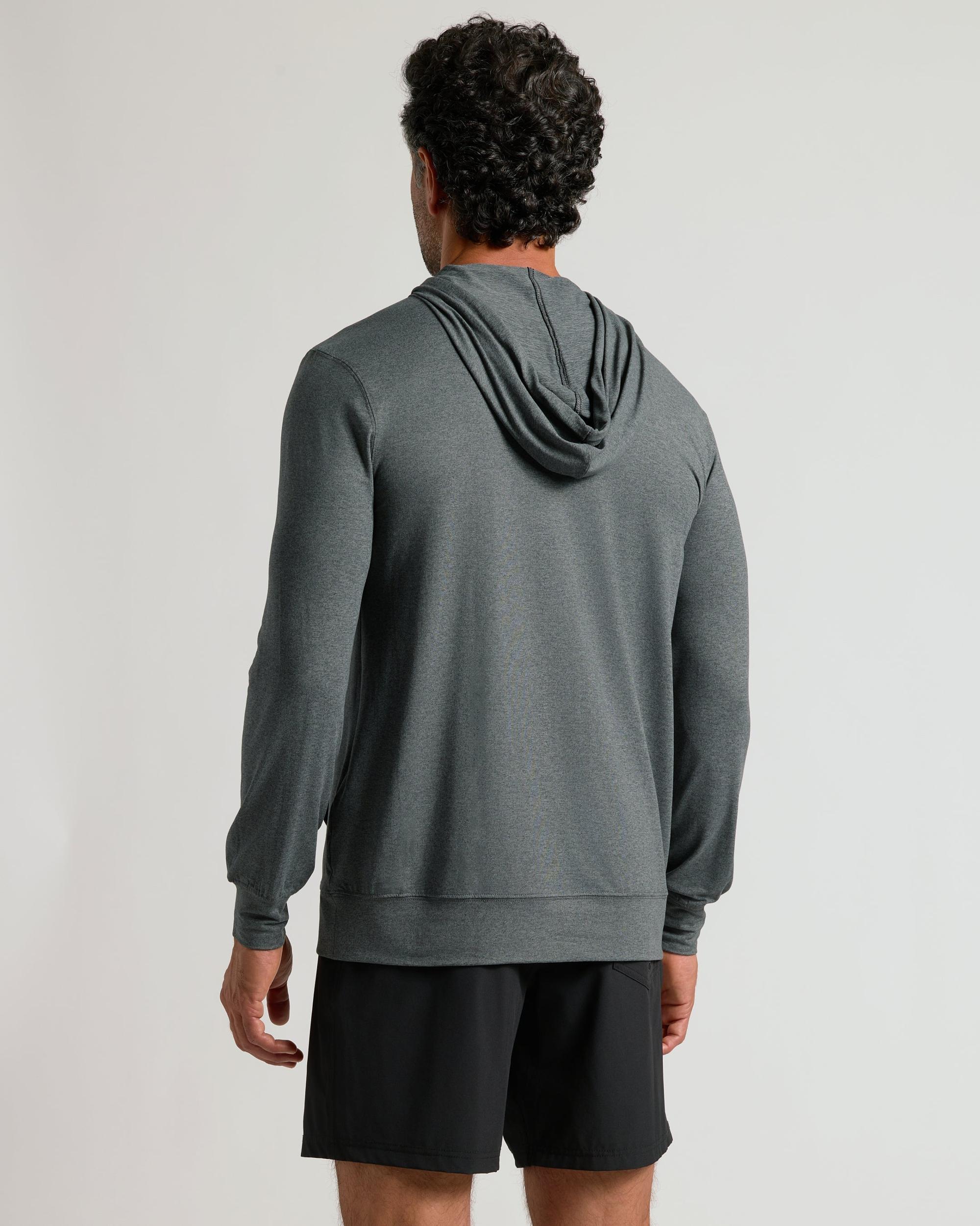 Charcoal Heather Active Comfort Pullover Hoodie Product Image
