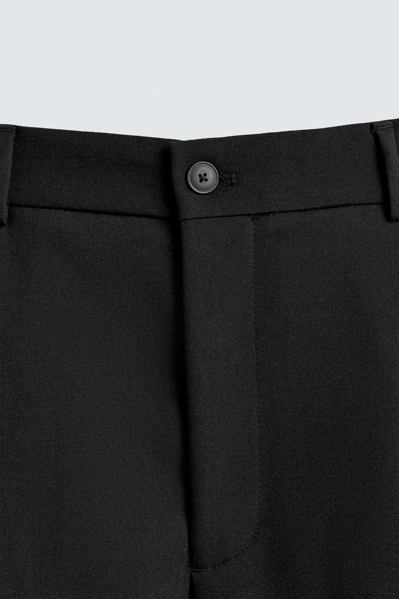 RELAXED FIT PLEATED PANTS Product Image