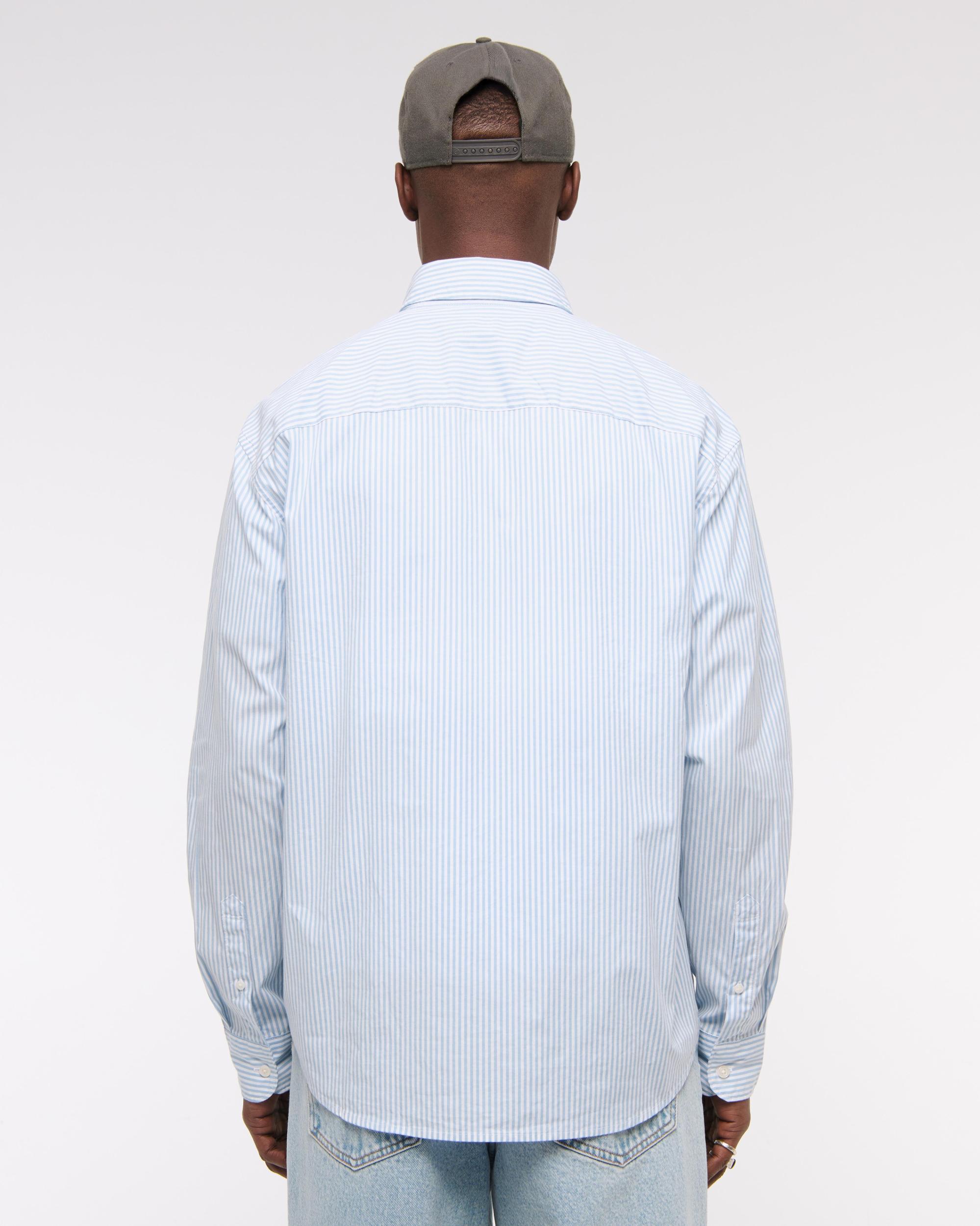 Poplin Button-Up Shirt Product Image