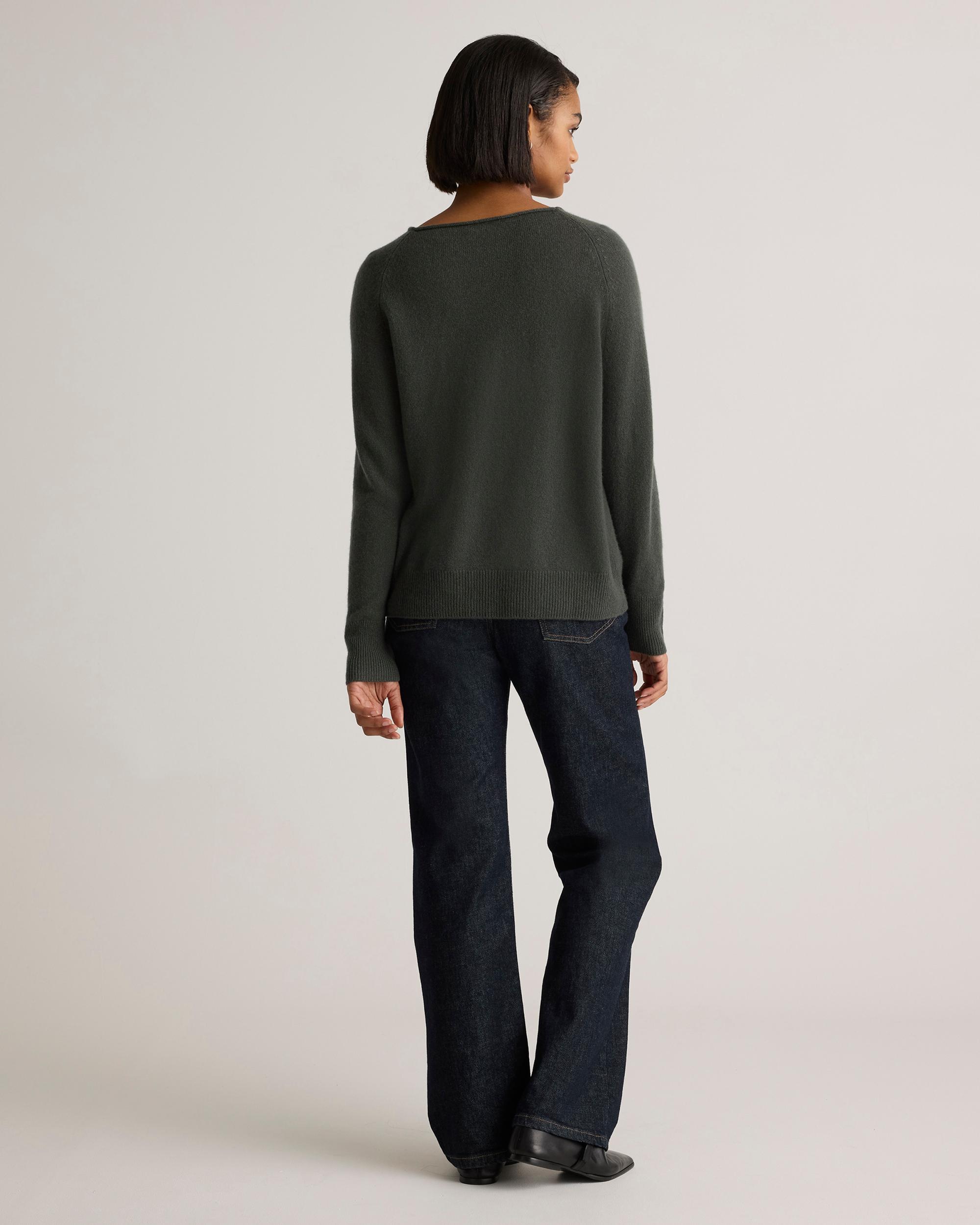Quince | Women's Mongolian Cashmere Boatneck Sweater Product Image