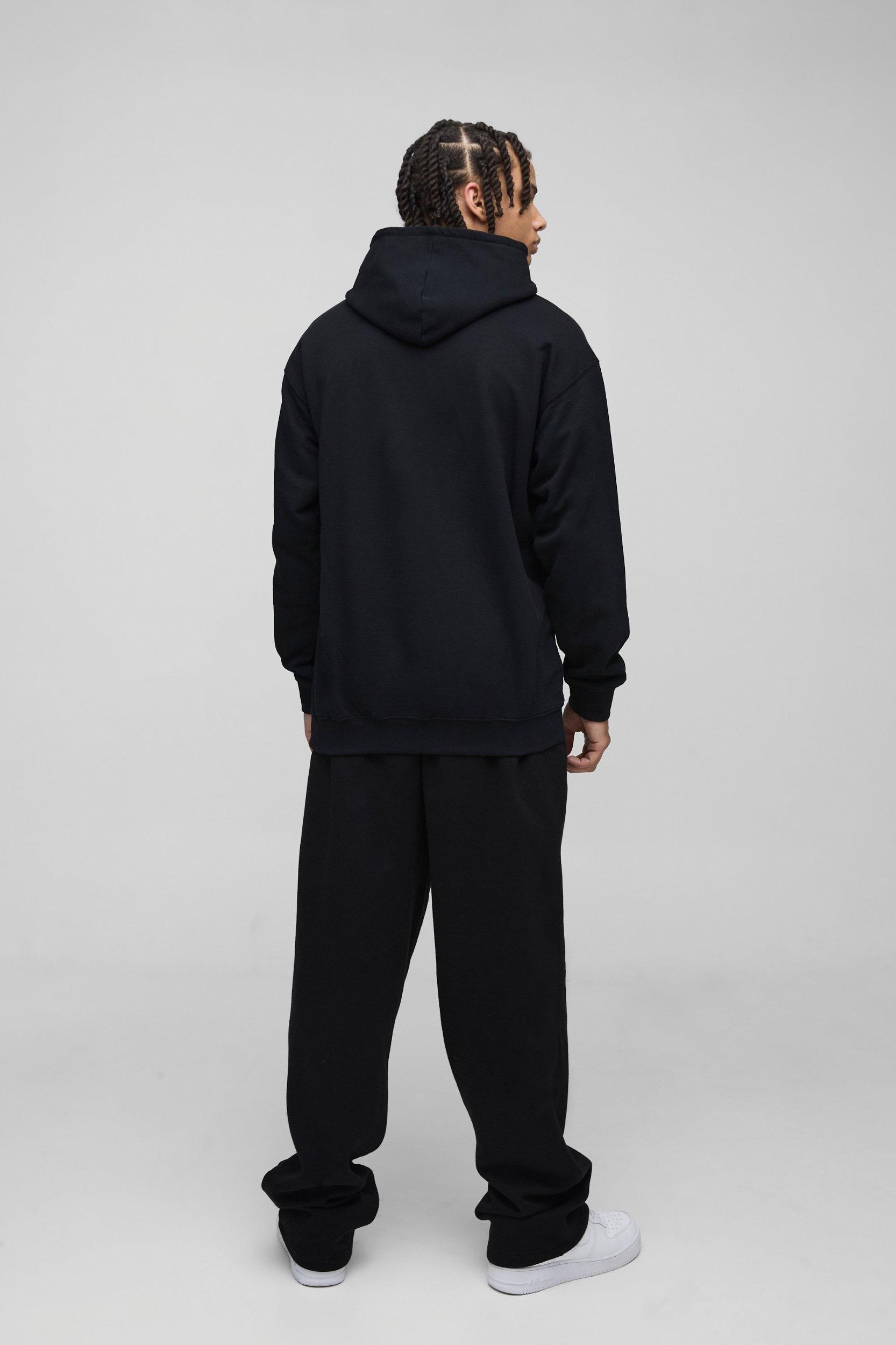 Oversized Iron Maiden License Print Hoodie | boohooMAN USA Product Image