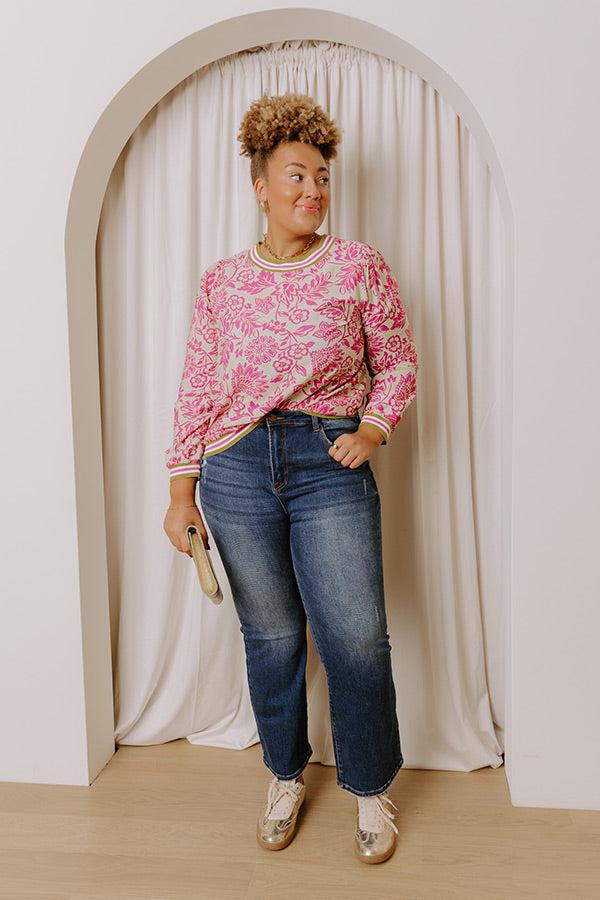 RISEN Mariana High Waist Ankle Flare Curves Product Image