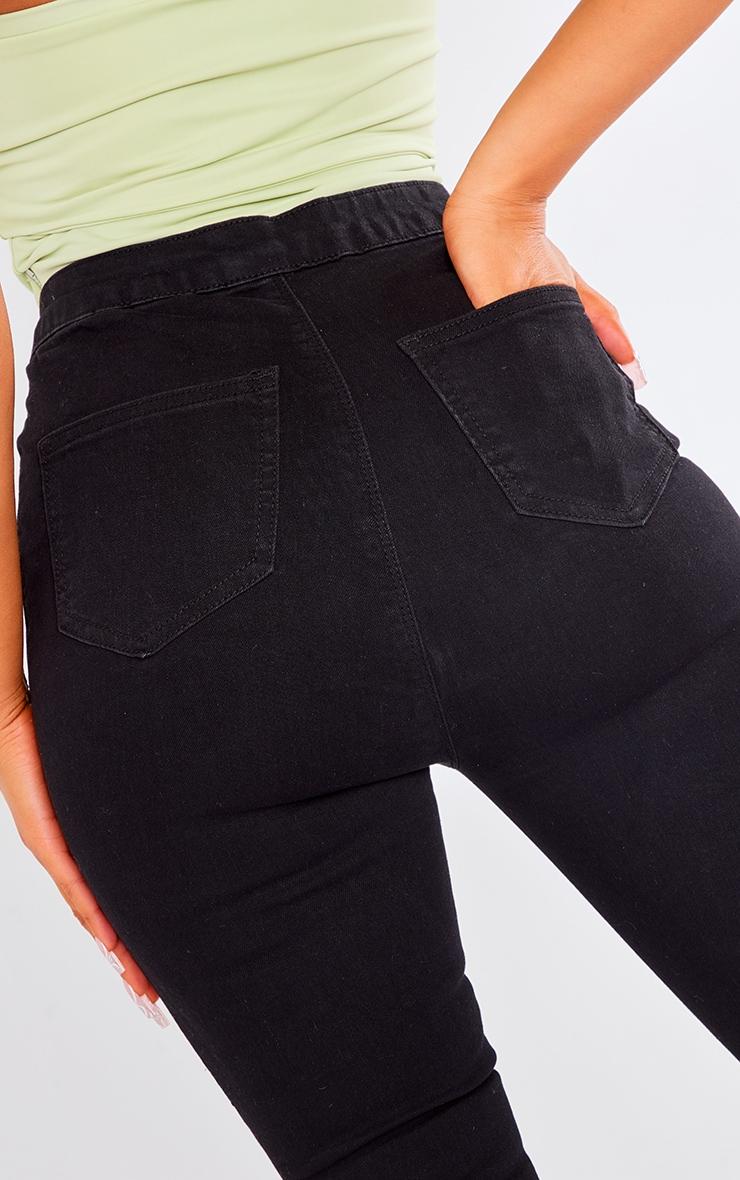 Black Disco Skinny Jeans Product Image