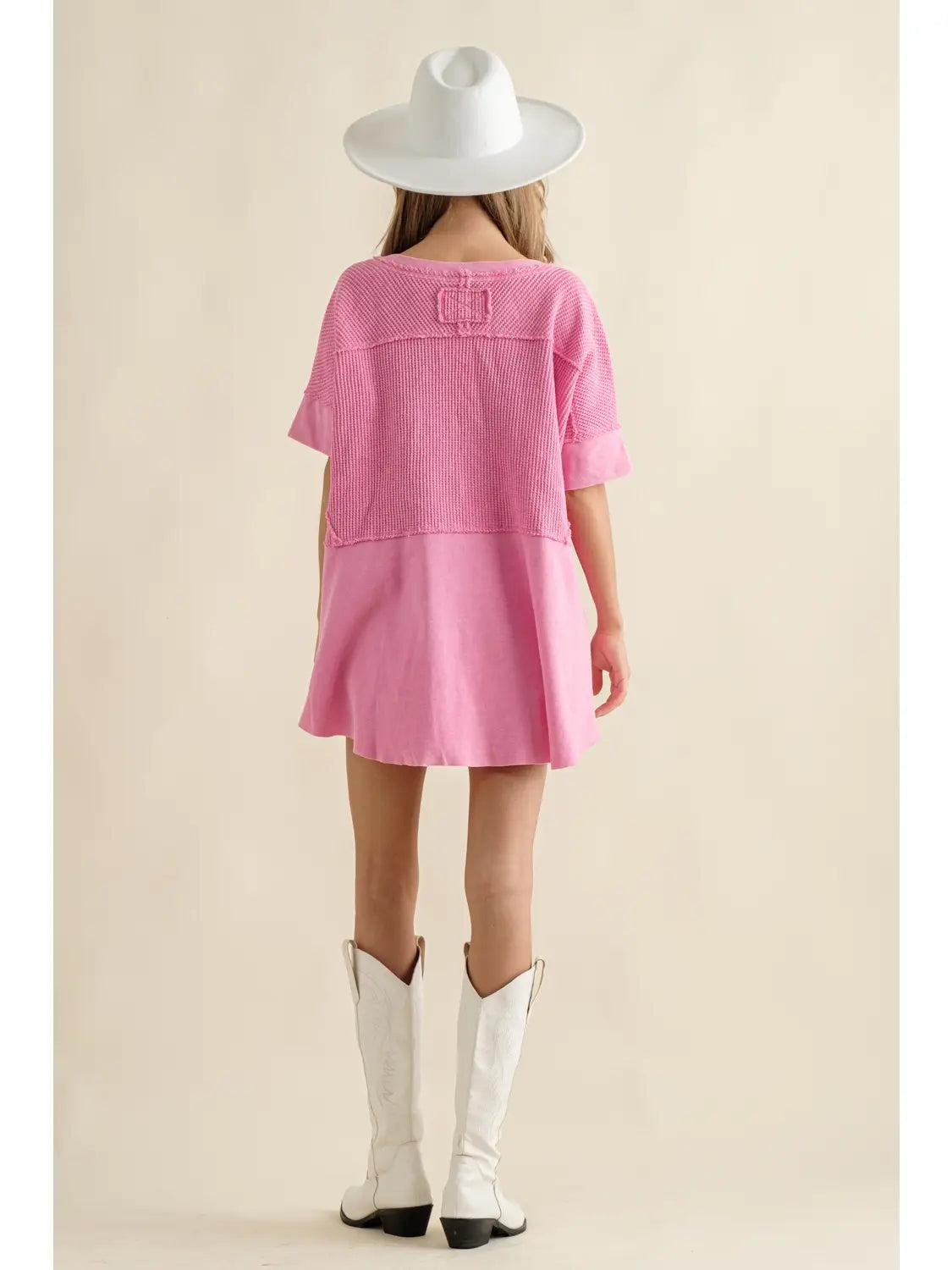 Thermal Knit Oversized Top Product Image