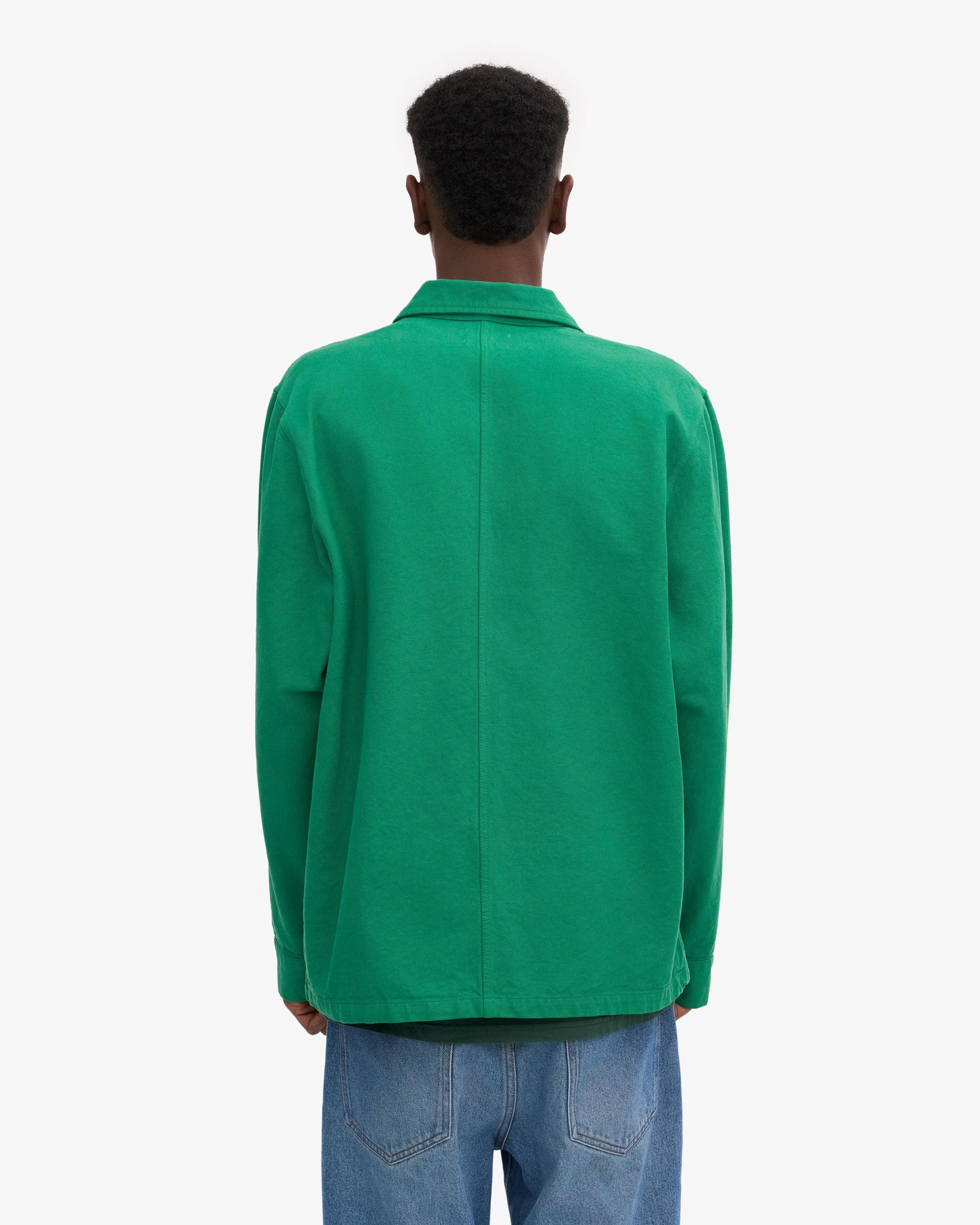 Organic Workwear Jacket - Kelly Green Product Image