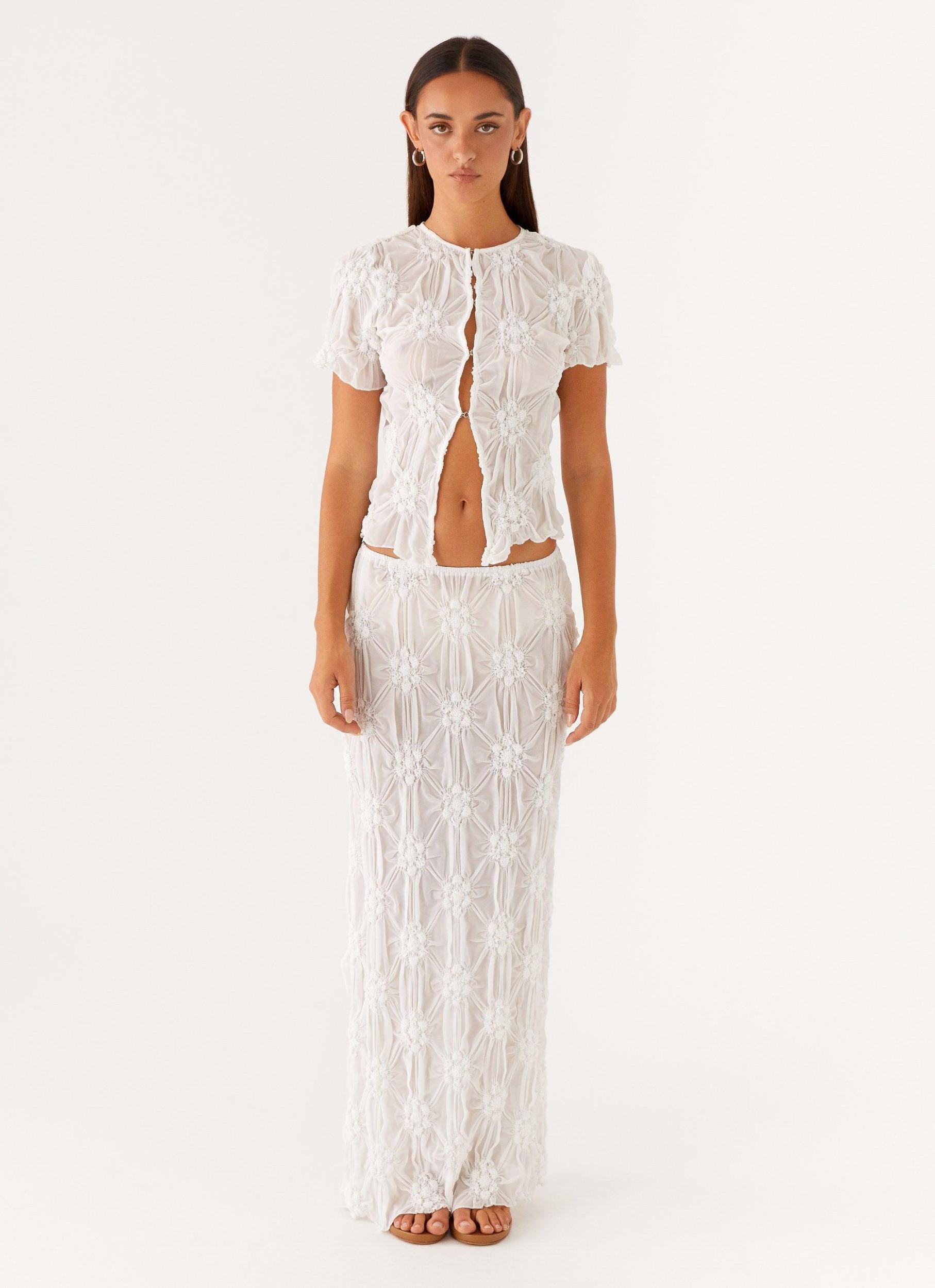 Effortlessly Top - Ivory Product Image