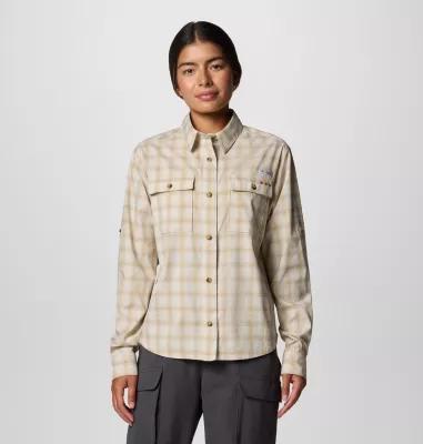 Columbia Women's PFG Wild Cast Performance Yarn Dye Long Sleeve Shirt- Product Image