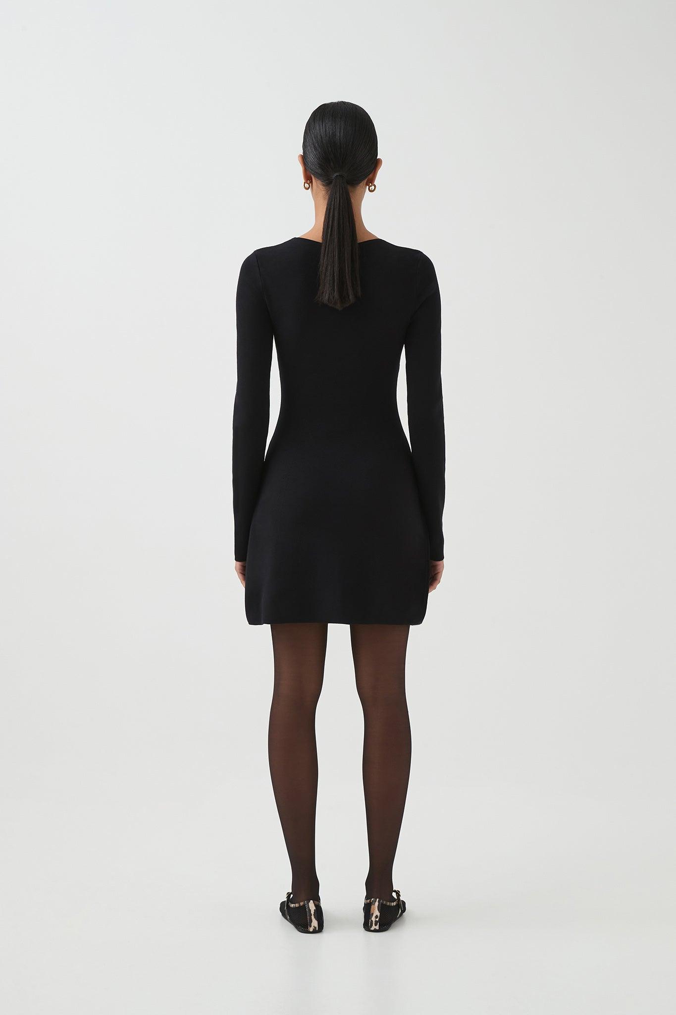 Core Knit Logo Long Sleeve Dress Product Image