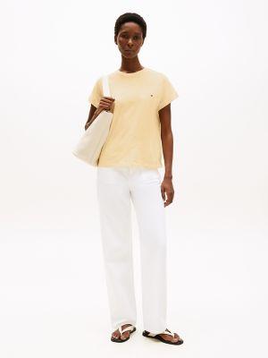 Slub Cotton Crewneck T-Shirt Product Image