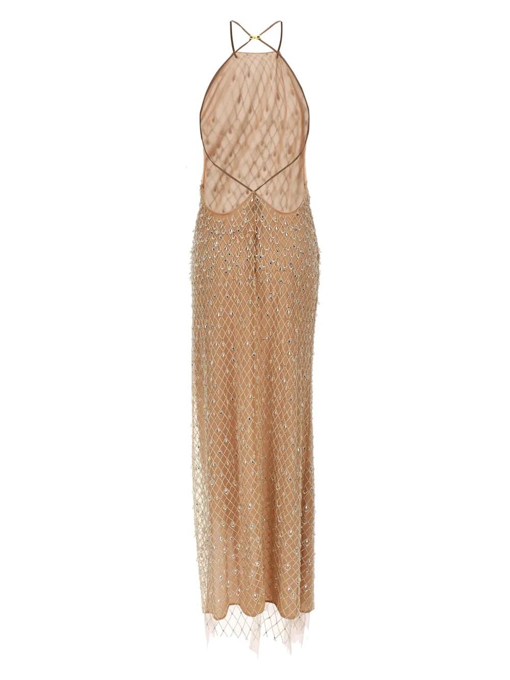 crystal-embellished maxi dress Product Image