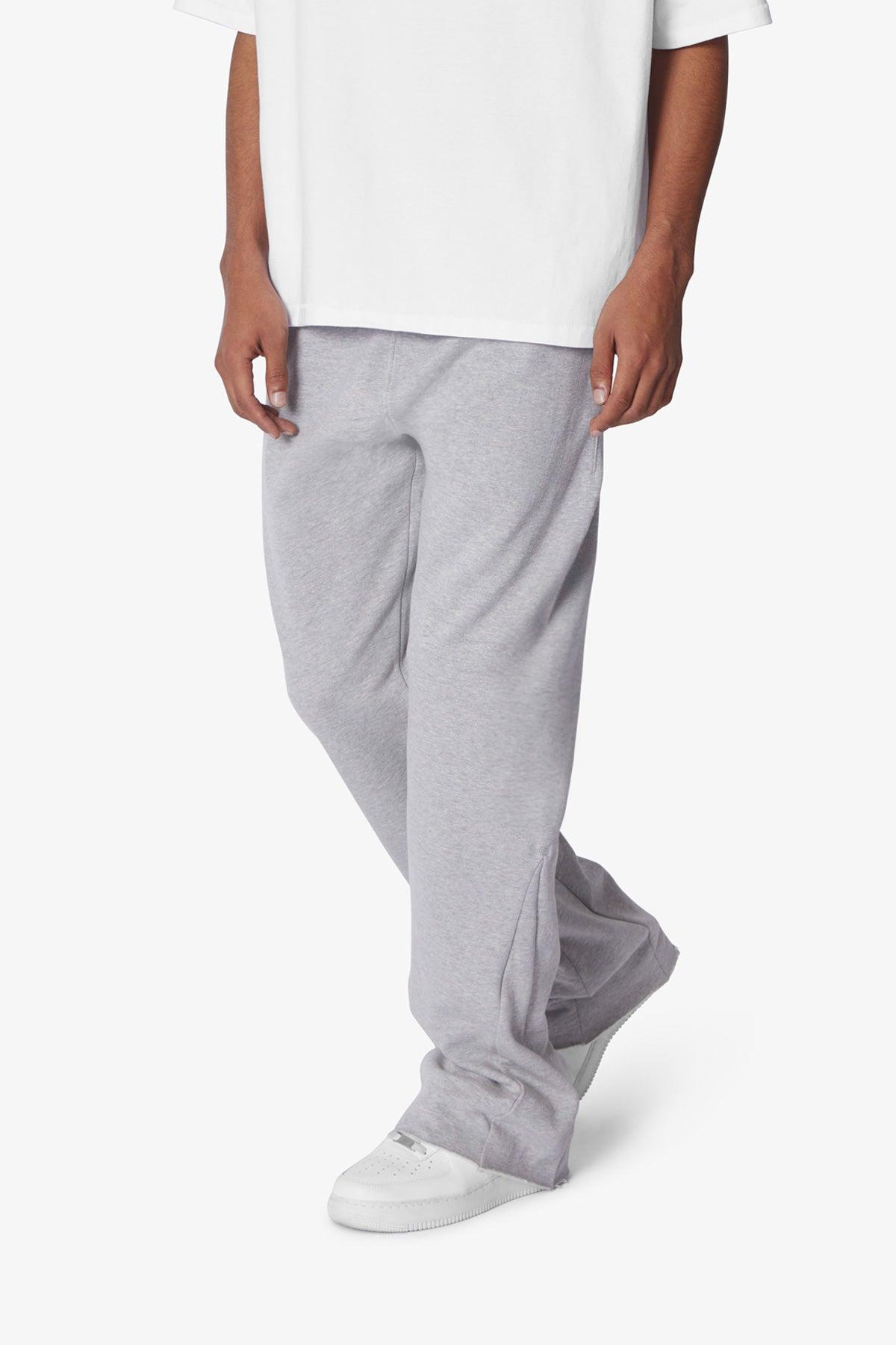 Heavy Every Day Bootcut Sweatpants - Marled Grey Product Image