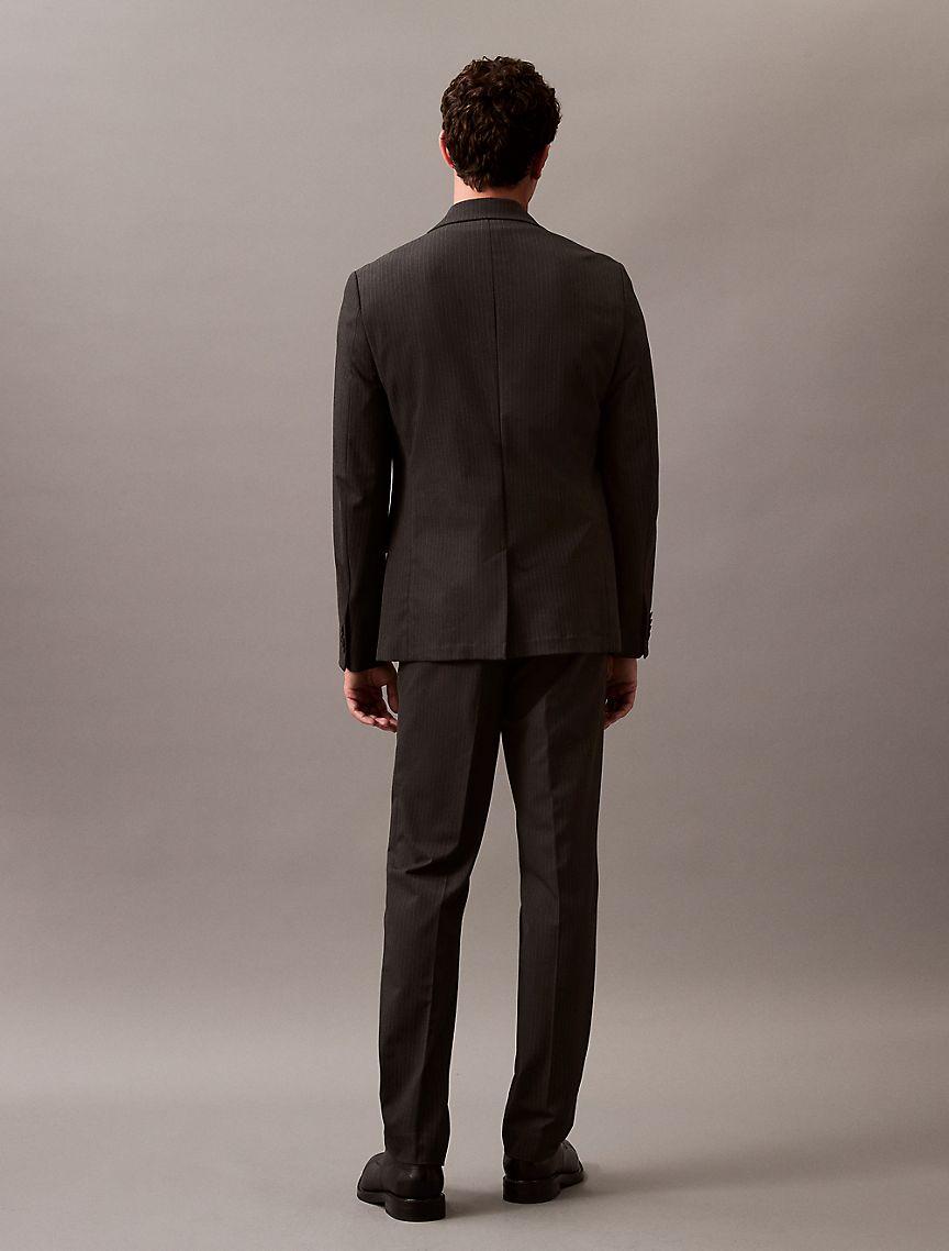 Refined Stretch Pinstripe Slim Trouser Product Image