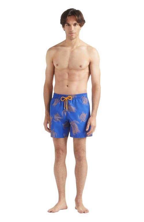 Vilebrequin Men's Tortues Galuchat Swim Trunks Product Image
