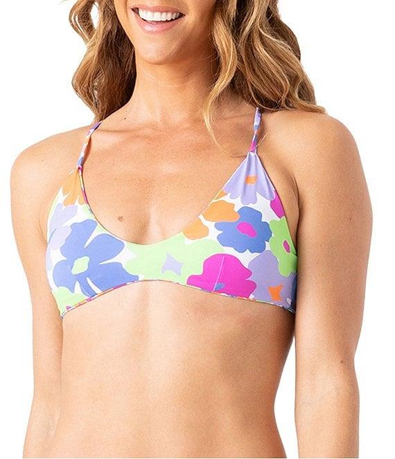 Roxy California Dreaming Low Waist Reversible Hipster Swim Bottom Product Image