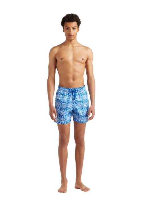 Vilebrequin Men's Turtles Light Fabric Swim Shorts Product Image