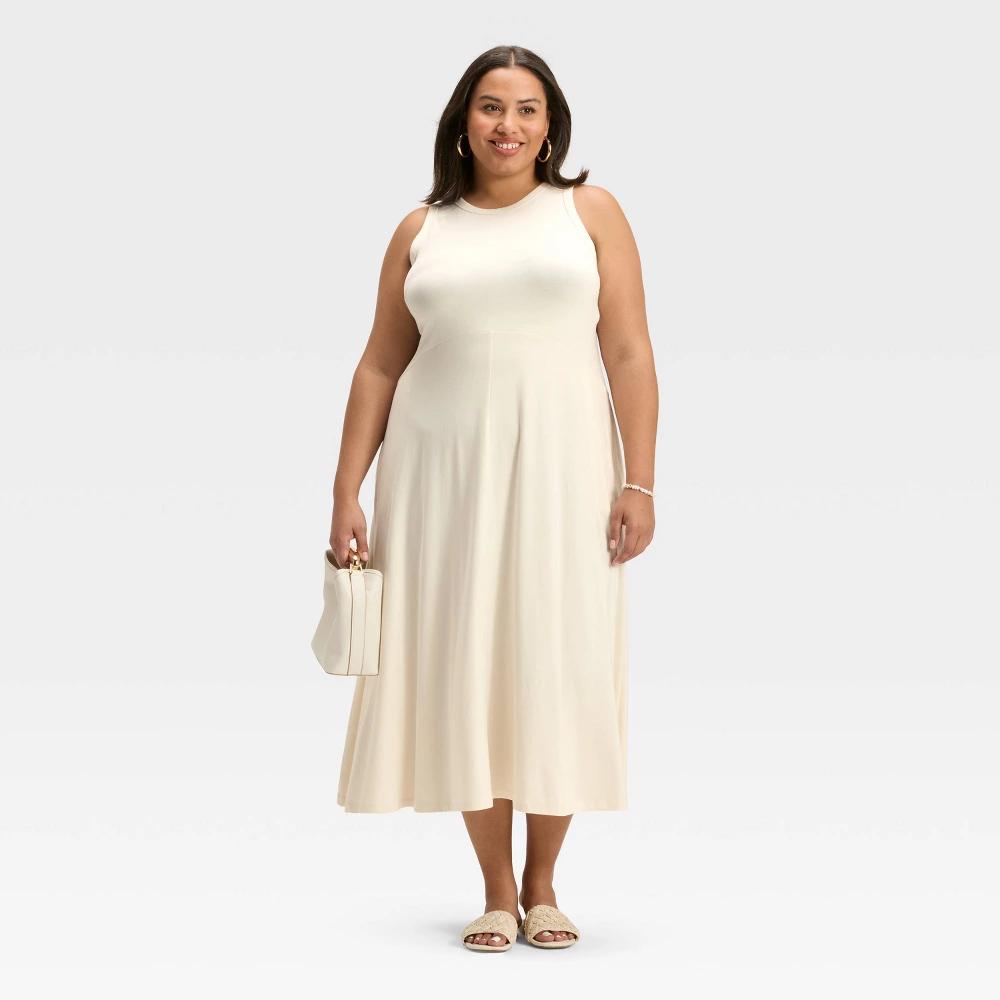 Women's Knit Maxi Tank Dress - A New Day™ Product Image