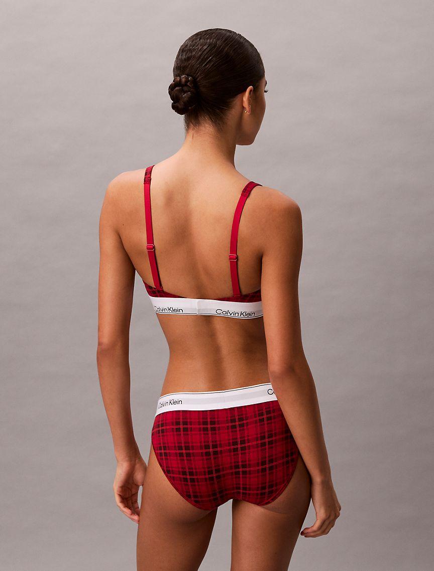 Icon Cotton Modal Lightly Lined Bralette Product Image