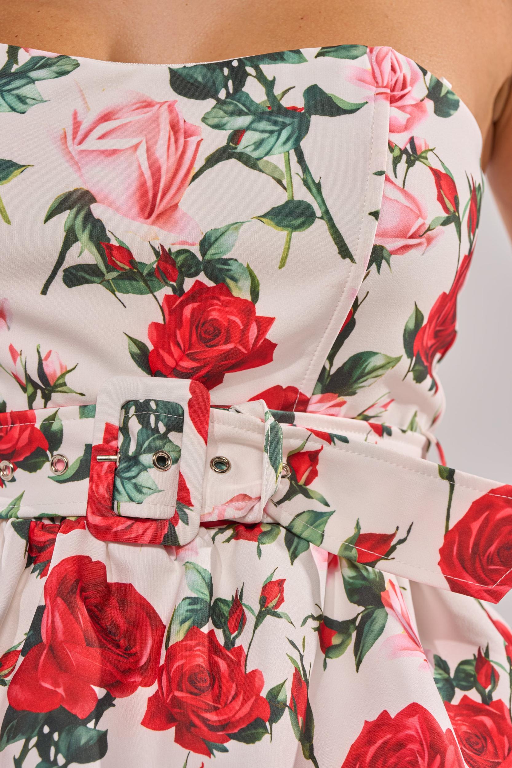 FULL BLOOM FLORAL CORSET Product Image