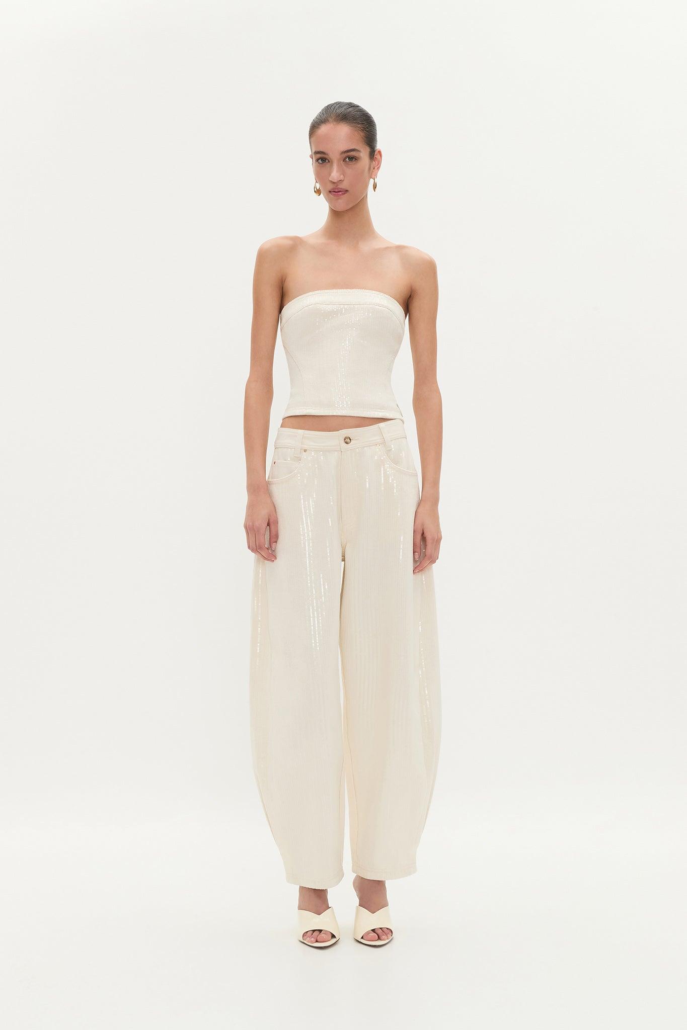 Reflect Denim Bustier Product Image