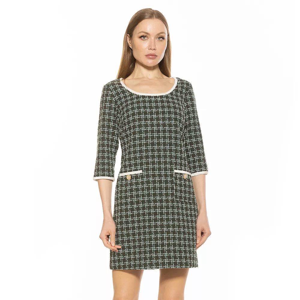 Women's ALEXIA ADMOR Orla Scoop Neck Shift Dress,  Product Image