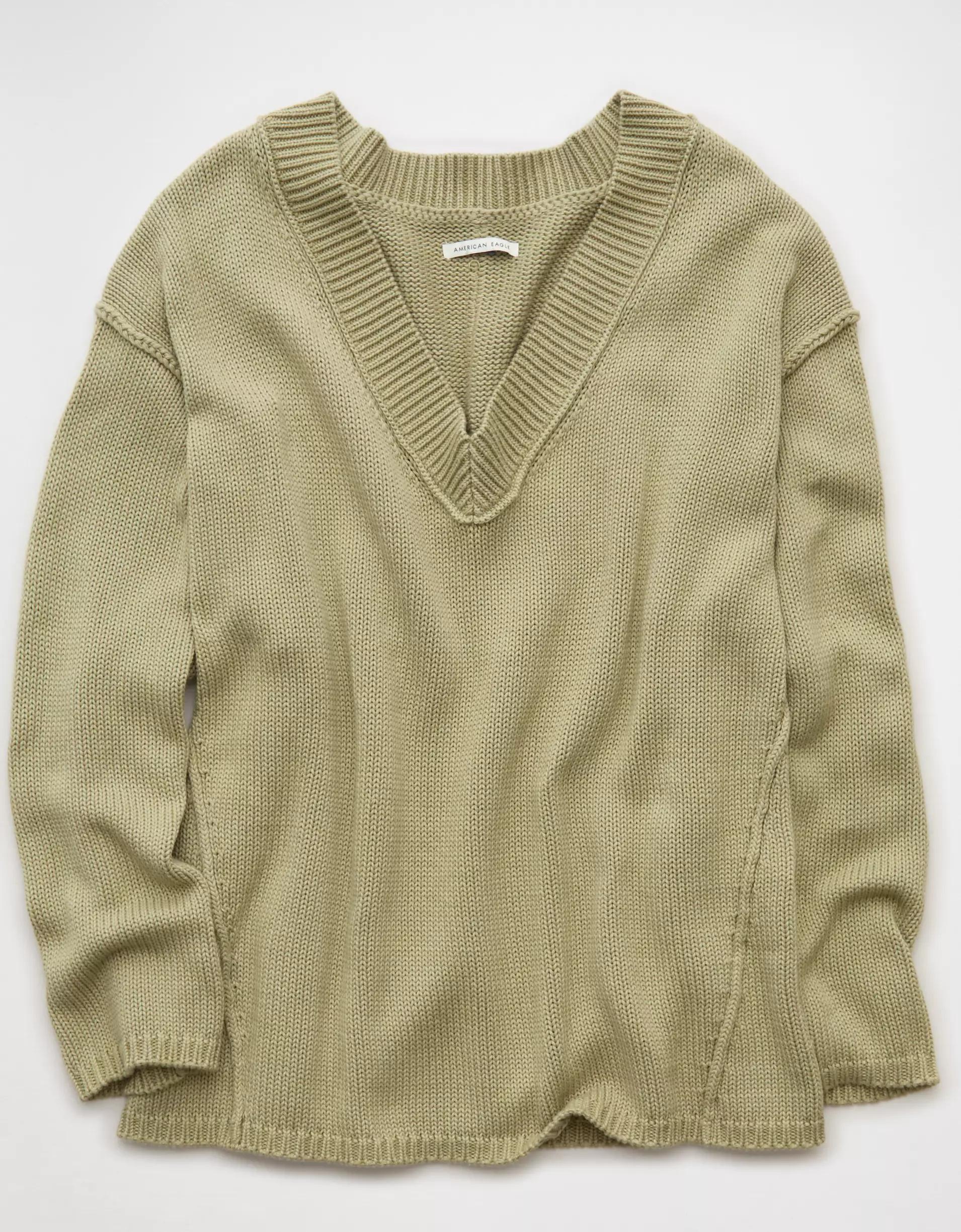 AE Big Hug V-Neck Sweater Product Image