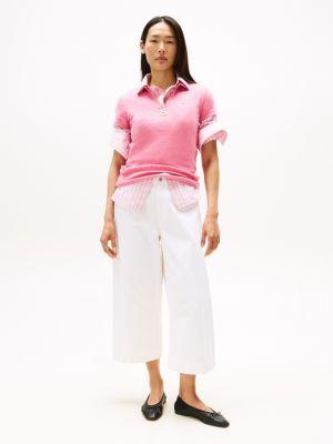 Slim Fit Zip Polo Product Image