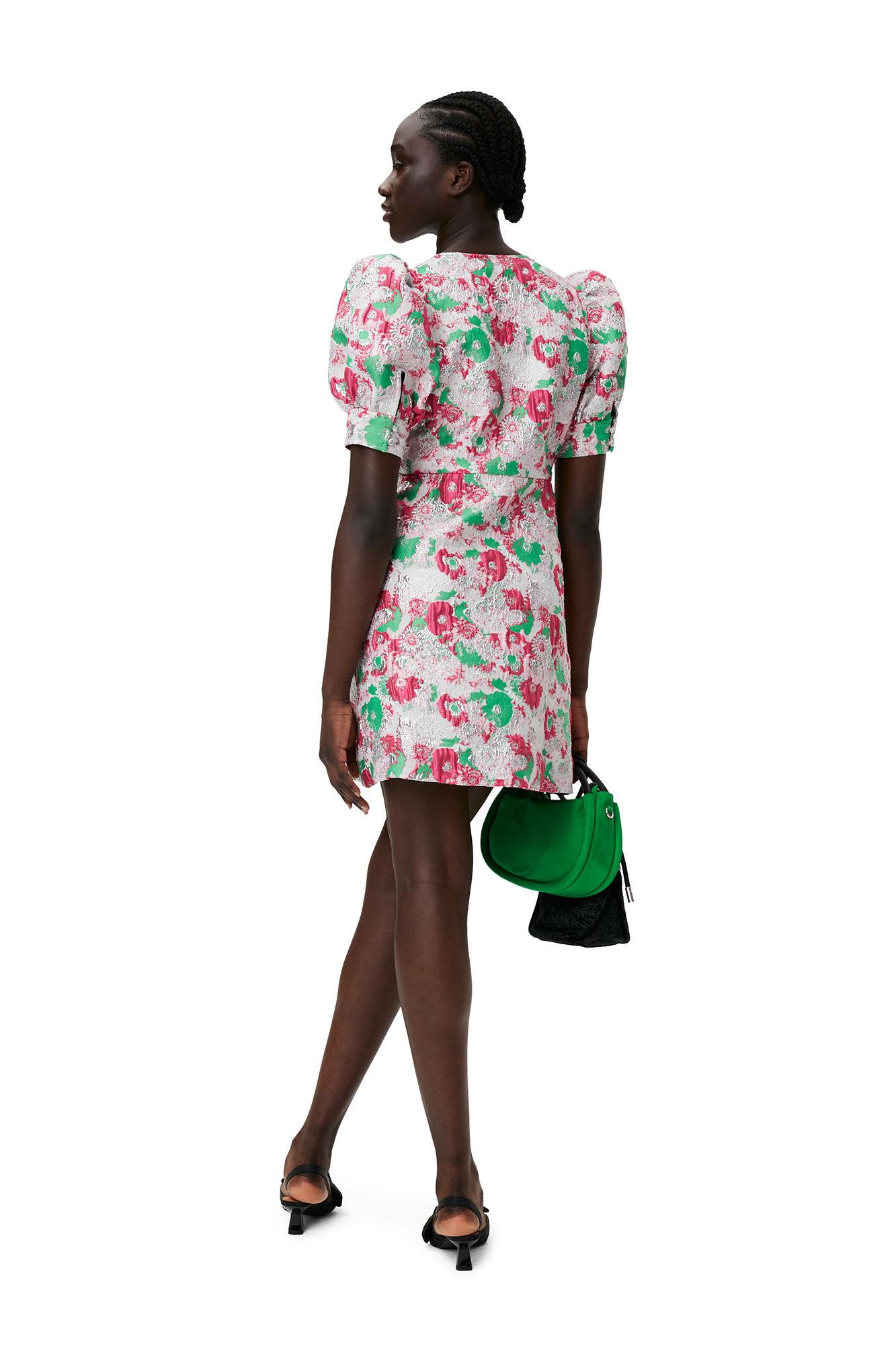 3D Jacquard Mini Dress Product Image